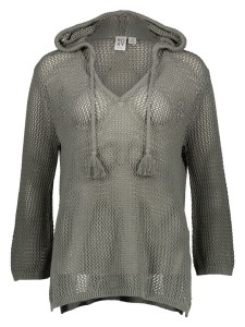 Roxy Sweter "After Beach Break" w kolorze khaki rozmiar: L