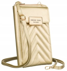 Listonoszka portfel 4U Cavaldi M-10 złota