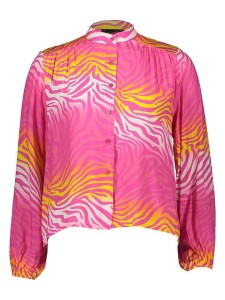 miss goodlife Bluzka w kolorze różowo-żółtym rozmiar: XL