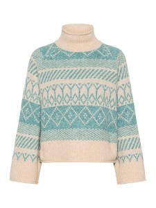 SAINT TROPEZ Sweter w kolorze beżowym rozmiar: L